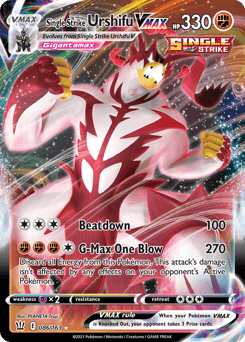 Single Strike Urshifu VMAX - Holofoil