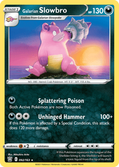 Galarian Slowbro - Normal