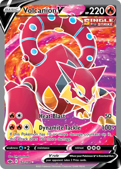 Volcanion V - Holofoil