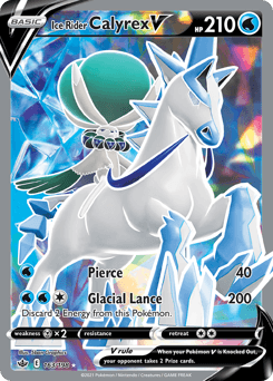 Ice Rider Calyrex V - Holofoil