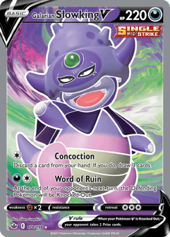 Galarian Slowking V - Holofoil