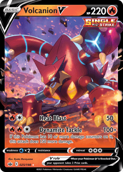 Volcanion V - Holofoil