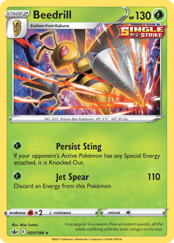 Beedrill - Reverse Holofoil