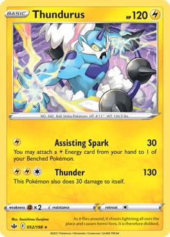 Thundurus - Reverse Holofoil