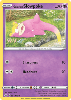 Galarian Slowpoke - Normal