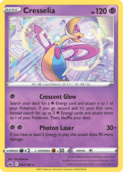 Cresselia - Reverse Holofoil
