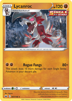 Lycanroc - Reverse Holofoil