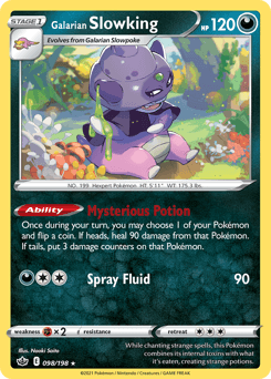 Galarian Slowking - Reverse Holofoil