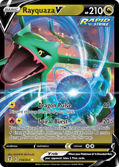 Rayquaza V - Holofoil