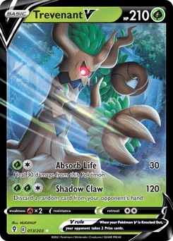 Trevenant V - Holofoil