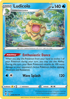 Ludicolo - Reverse Holofoil