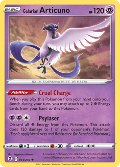 Galarian Articuno - Reverse Holofoil