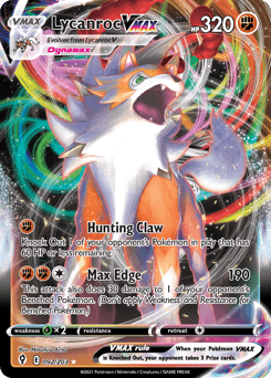 Lycanroc VMAX - Holofoil