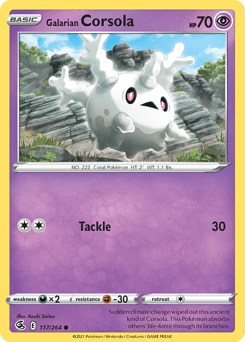 Galarian Corsola - Normal