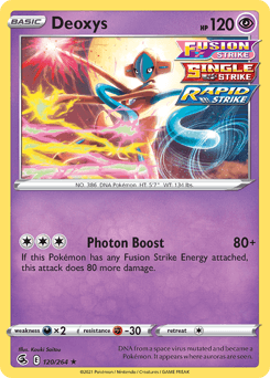 Deoxys - Reverse Holofoil
