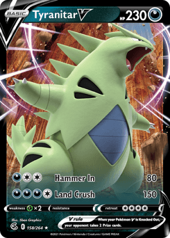 Tyranitar V - Holofoil