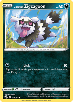 Galarian Zigzagoon - Normal