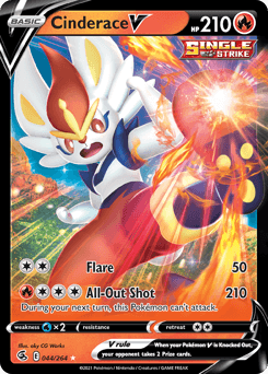Cinderace V - Holofoil