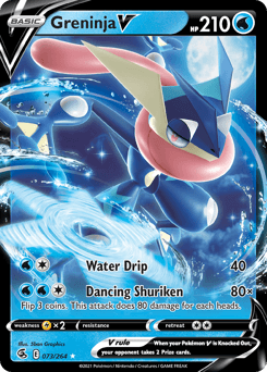 Greninja V - Holofoil