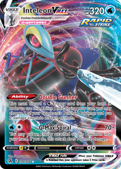 Inteleon VMAX - Holofoil