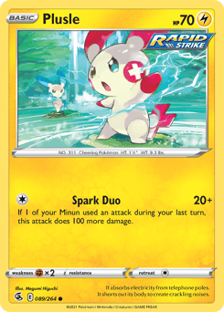 Plusle - Normal