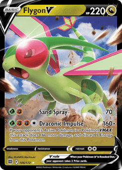 Flygon V - Holofoil