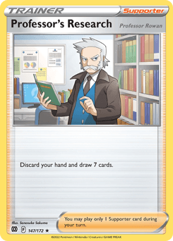 Professor's Research - Reverse Holofoil