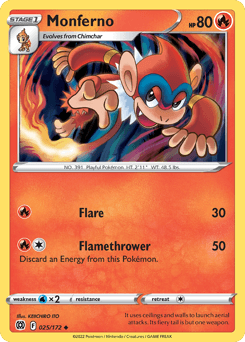Monferno - Normal