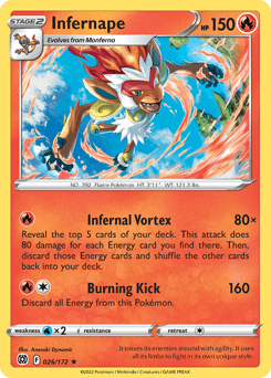Infernape - Reverse Holofoil