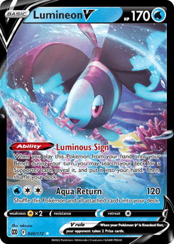 Lumineon V - Holofoil