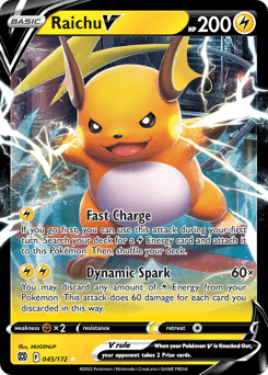 Raichu V - Holofoil
