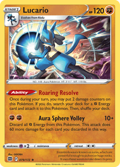 Lucario - Reverse Holofoil