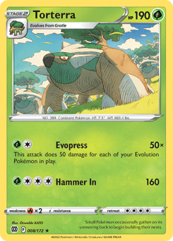Torterra - Reverse Holofoil