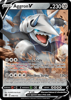 Aggron V - Holofoil