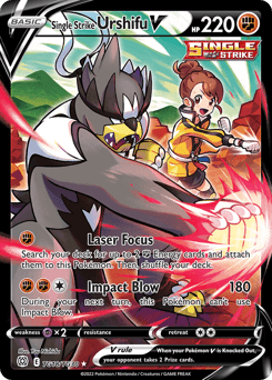 Single Strike Urshifu V - Holofoil