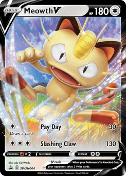 Meowth V - Holofoil