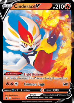 Cinderace V - Holofoil