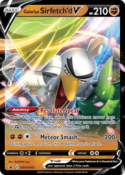 Galarian Sirfetch'd V - Holofoil