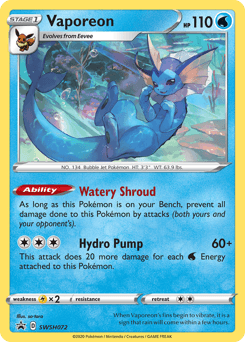Vaporeon - Holofoil