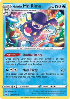 Galarian Mr. Rime - Holofoil