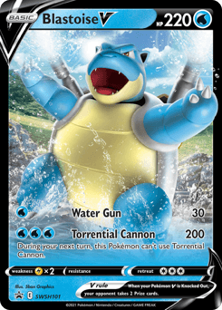 Blastoise V - Holofoil