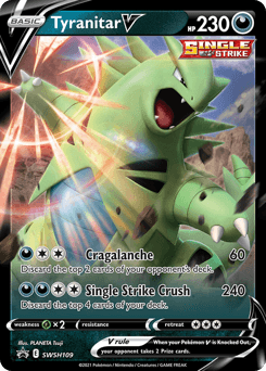 Tyranitar V - Holofoil