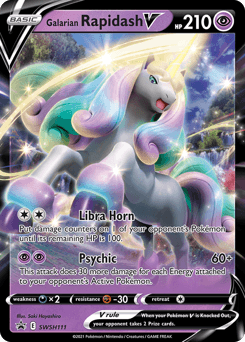 Galarian Rapidash V - Holofoil