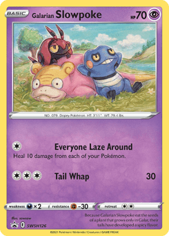 Galarian Slowpoke - Holofoil