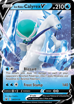 Ice Rider Calyrex V - Holofoil