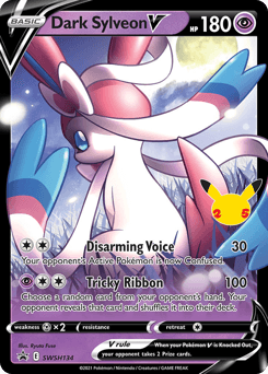Dark Sylveon V - Holofoil