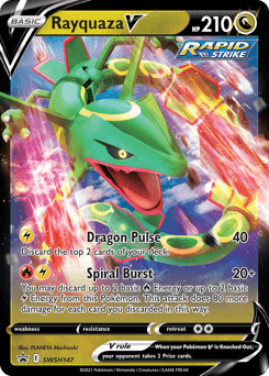 Rayquaza V - Holofoil