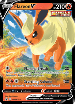 Flareon V - Holofoil