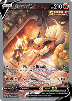 Flareon V - Holofoil