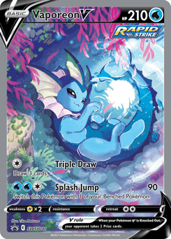 Vaporeon V - Holofoil
